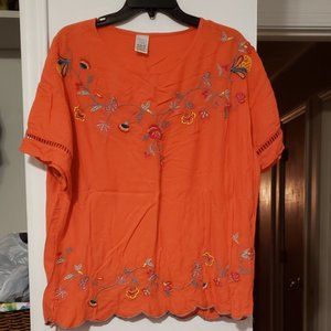 Medium Time and True Polyester Dress Shirt